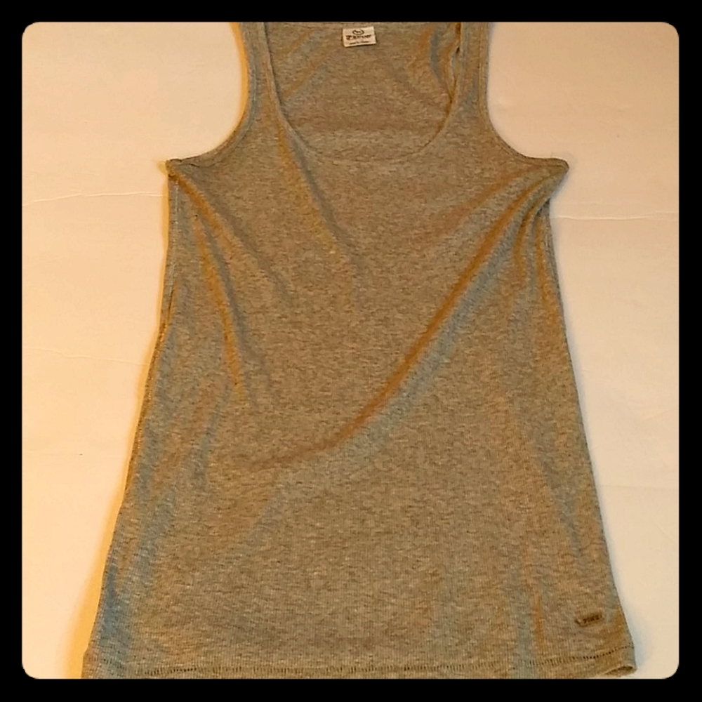 PINK Victoria Secret grey women's L tank top